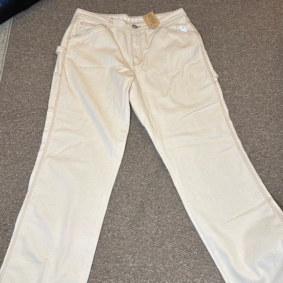 NWT! Fivestar General California Carpenter Relaxed Fit Pant in Natural - Picture 2 of 9